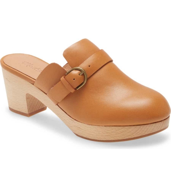 Madewell Monique leather buckle clog 9 - Picture 4 of 10